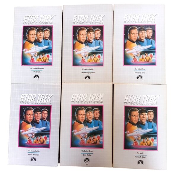 Star Trek VHS Collector's Edition Complete Set Of 39 Tapes - Picture 3 of 8